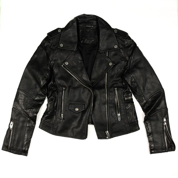 BLANKNYC Leather Moto Jacket - Picture 1 of 8